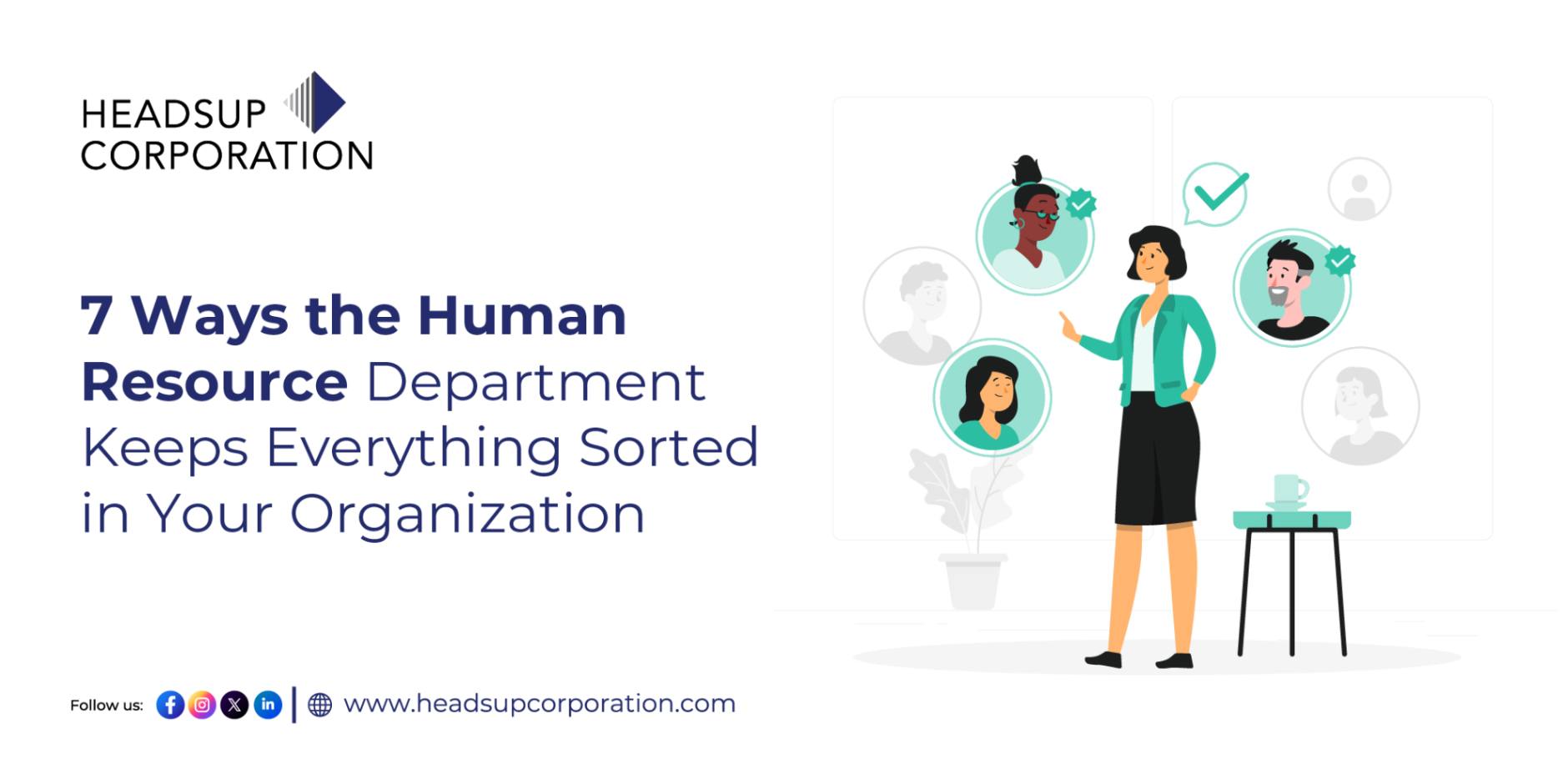 7 Ways the Human Resource Department Keeps